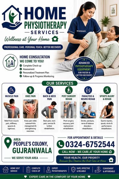 Home physiotherapy service