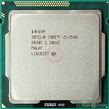 Intel I5 2500 4C 4T