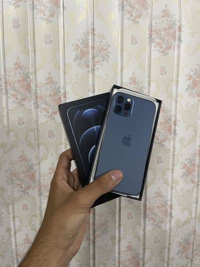 Apple iPhone 12 Pro pta approved 256 gb with box water pack