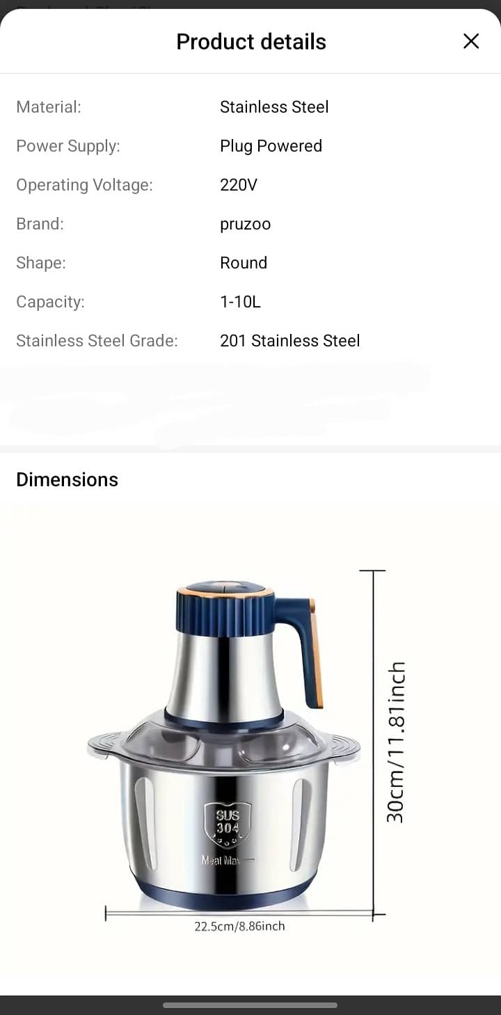 Meat Grinder (modern advanced technology) 7