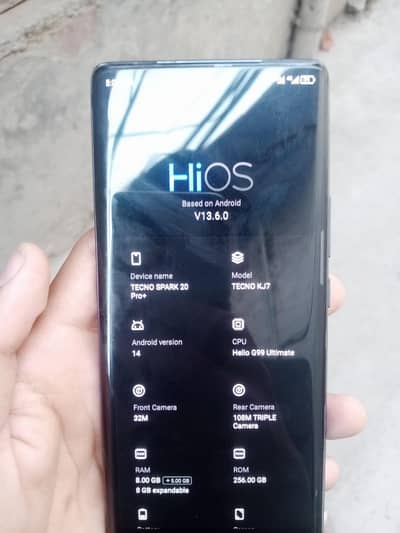 Tecno Spark 20 Pro Plus