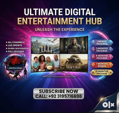 super fast iptv packages available monthly and yearly subscription