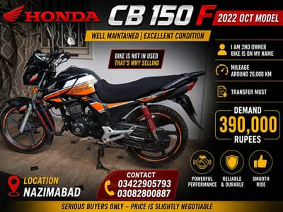 Honda cb 150 f 2022