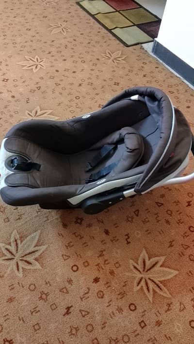 Car seat and carry coat two in one