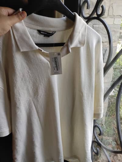 Breakout Baggy linen polo XL