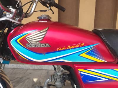 Honda CD 70 2019 excellentcondition condition