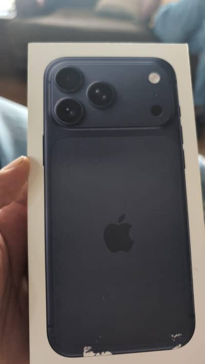 Apple iPhone 17 Pro Max, deep blue, new in box, non active,