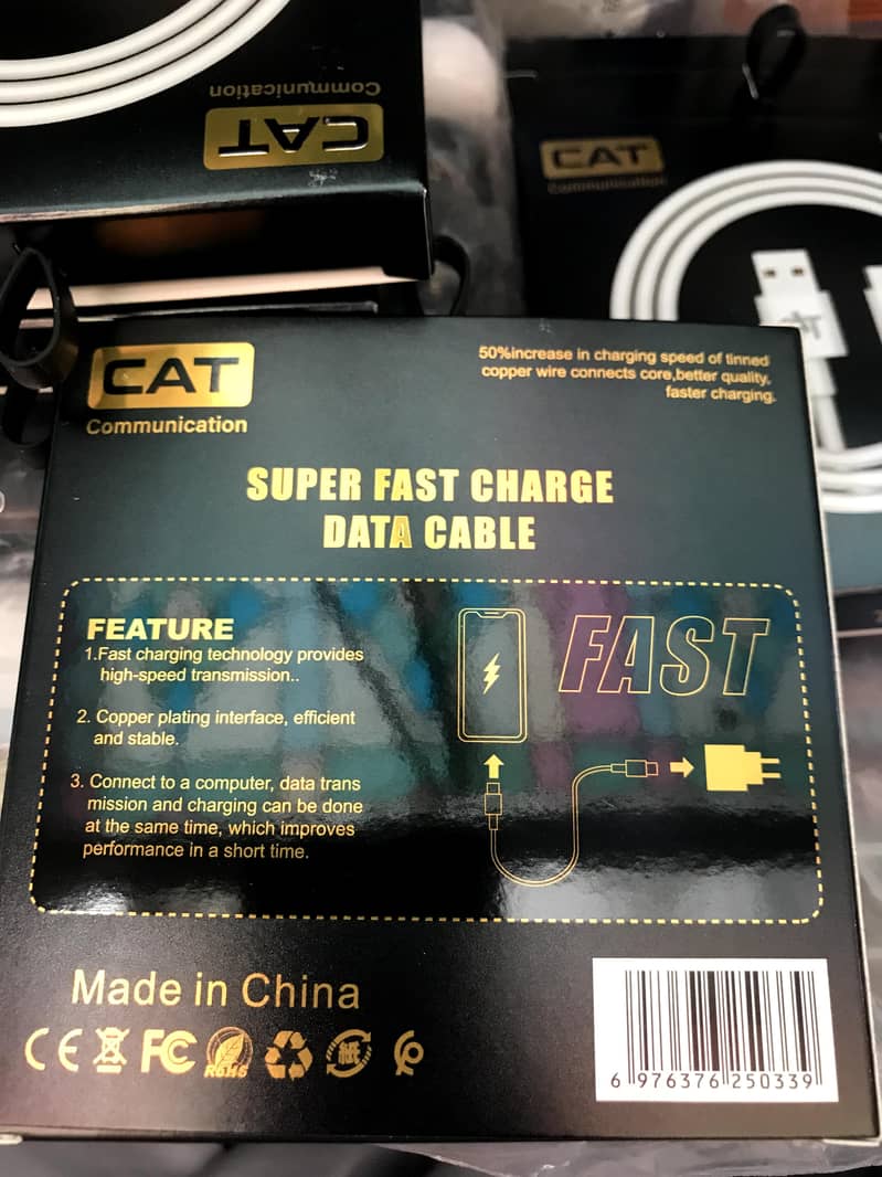 CAT Fast Charger Data Cable 3