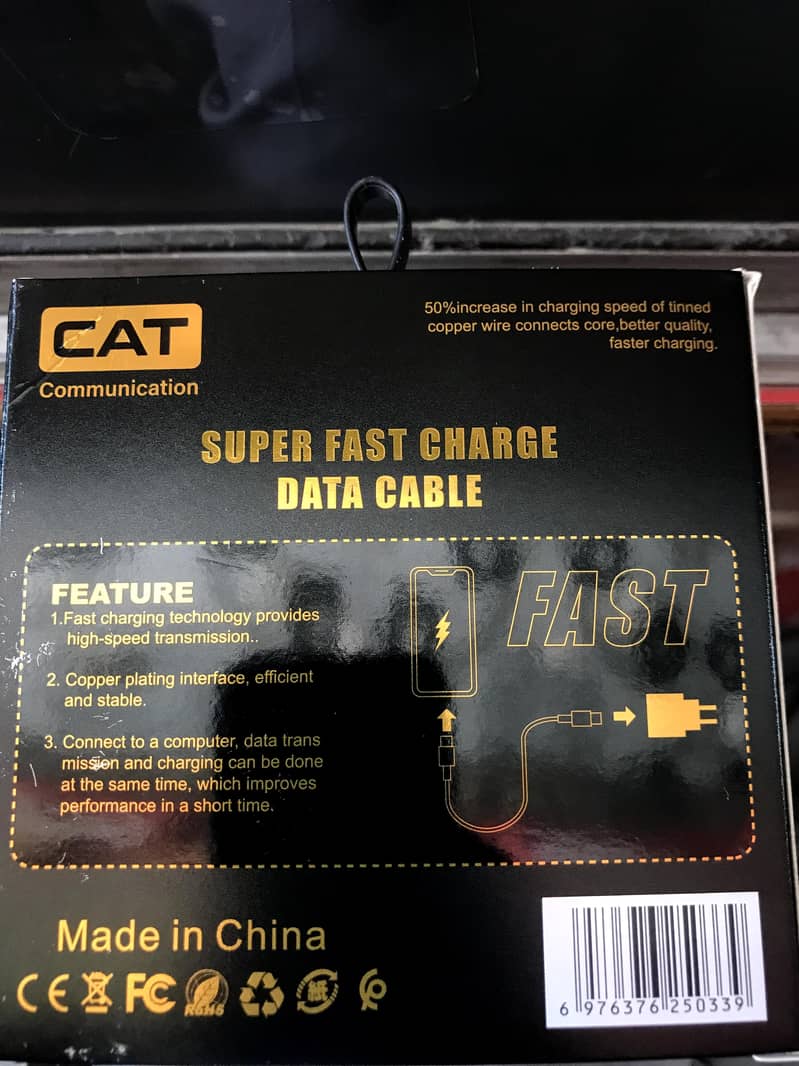 CAT Fast Charger Data Cable 13
