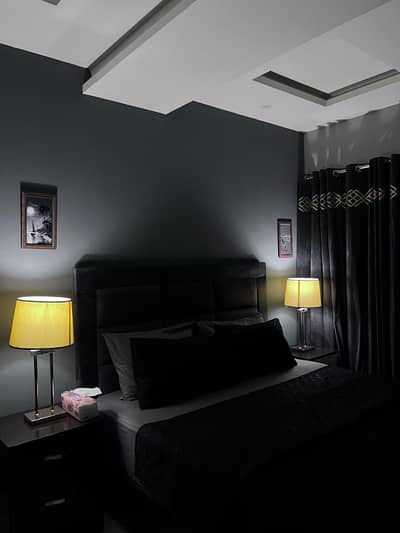 1 bed luxury apartment stay Behria town 03001893480