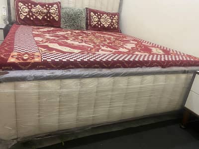King size bed with mattress