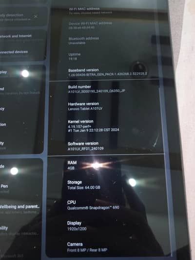 Lenovo A101LV TABLET