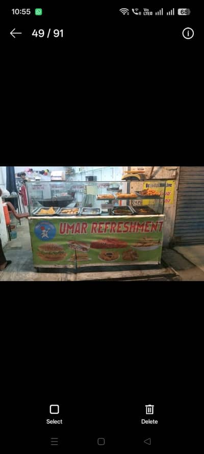 Pakora Samosa Food Stall For Sale