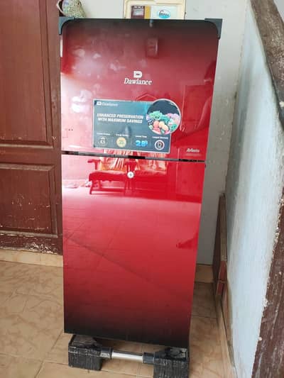 Dawlance Refrigerator 9140WB Avante Red Color Small Size.