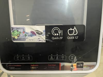 Toshiba Portable Dishwasher 5L