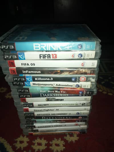 PS3 Games Collection Double Package