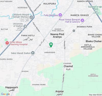 3.5 Kanal Commercial Corner PLOT 4 Sale At ANJOTER Near AkberAbad