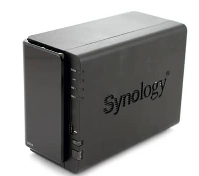 Synology DS214 2-Bay NAS Server Excellent Condition