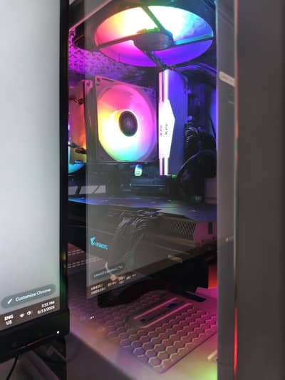 r5 3600, Aorus 5700xt, 32gb ram
