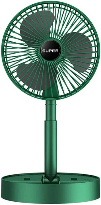 Rechargeable Green fan for home