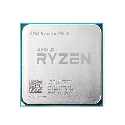AMD RYZEN 5 3400G processor