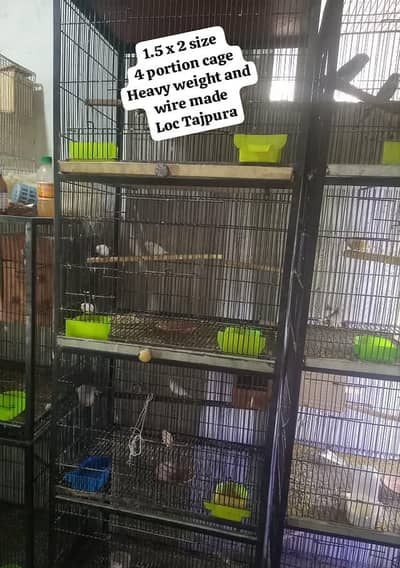 Heavy weight Iron Angle 2 x 1.5 size tower cage