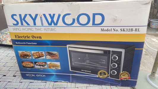 skyiwood oven 32 liter with baking