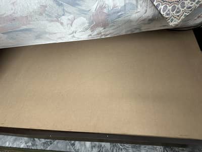 Medium size bed and dressing along with mattress