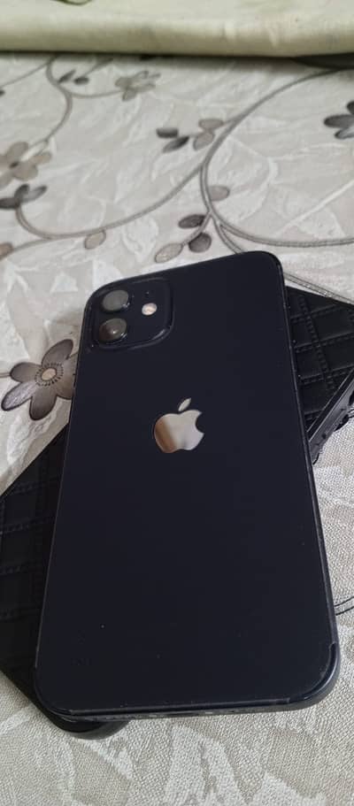 Apple iPhone 12. non pta factory unlocked midnight black colour