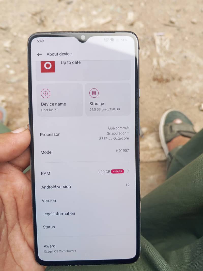 One Plus 7T 4