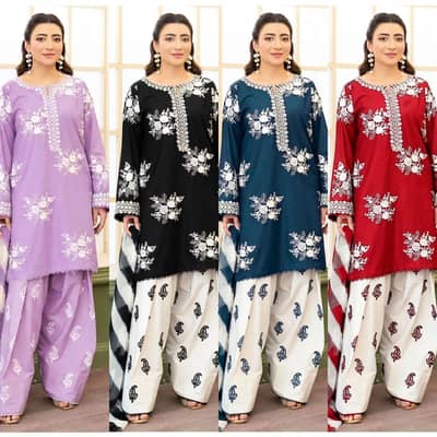 Sleeves Heavy Embroidered full length