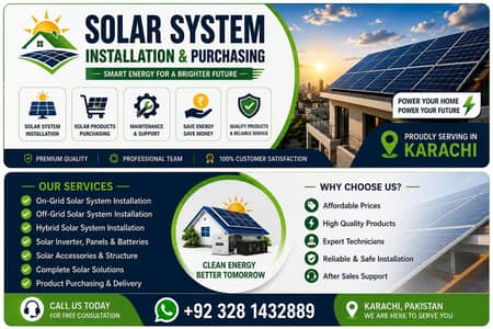 solar system purchase and installation