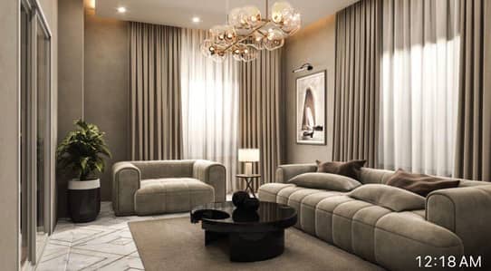 Luxury 4 -rooms big size exclusive unite | Grey stylux Residence | Scheme 33 rental value 120k-130k no commission