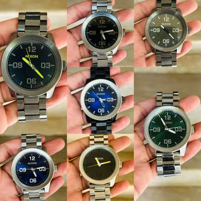 Nixon The Corporal Men’s Original Stainless Steel Watches
