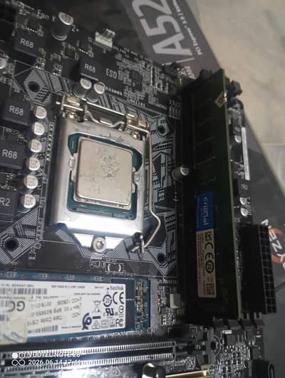 i5 6gen processor+ Asus B150M-A/M. 2 with 128gb ssd+ 8gb ddr4 ram