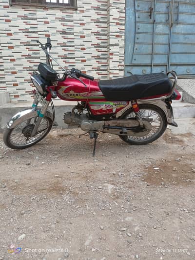 unique 70 cc model 2024 red color