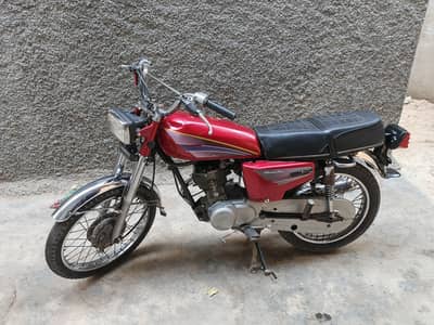 Honda CG-125 Red 2002 Model