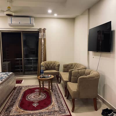Furnished Apartment available for Rent in Bahria A block Kube Apparts