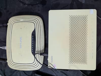 Two Routers one optic fiber router