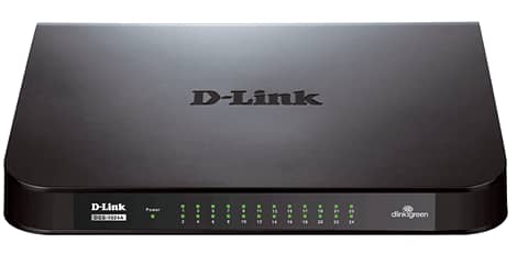 D-Link DGS-1024A 24-Port Gigabit Network Switch Excelent Condition