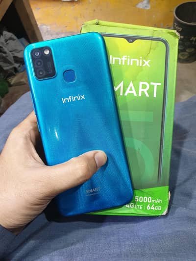 Infinix Smart 5 Storage (3/64) PTA PROVED With Box No Fault