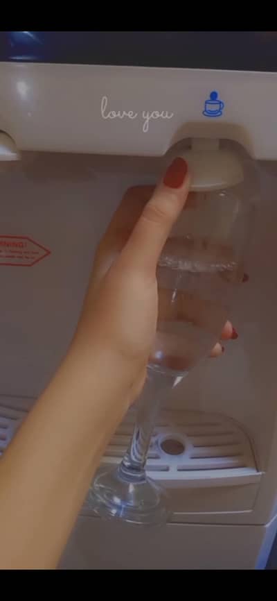 Haier Water Dispenser with mini fridge