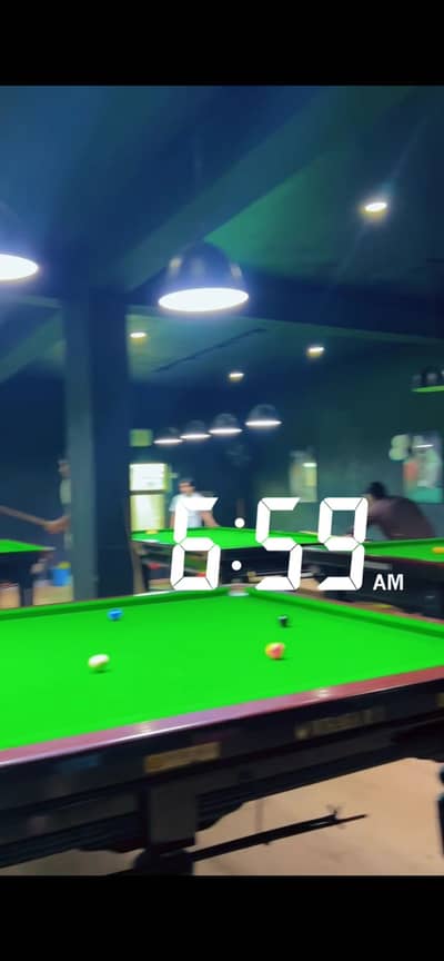 Running Snooker Arena up for sale