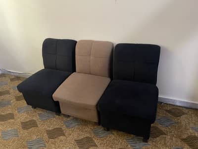 Sofa and dainig table