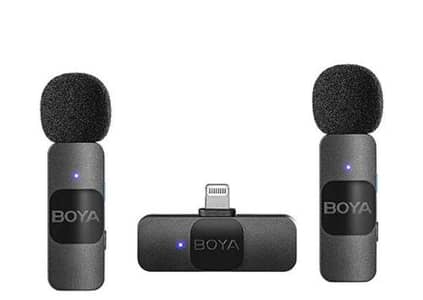 Boya wireless Mic for iphone and ipad | 2.4GHz wireless microphone