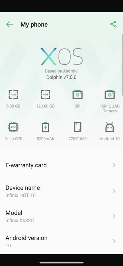 Infinix Hot 10