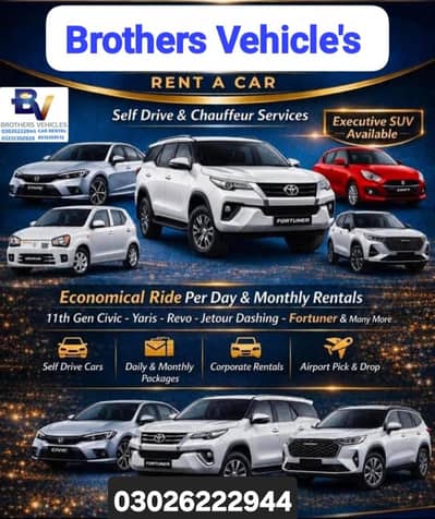 We provide all types of Luxury Suvs Economical Cars