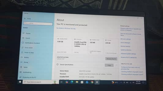dell laptop with touch lcd for sale new condition