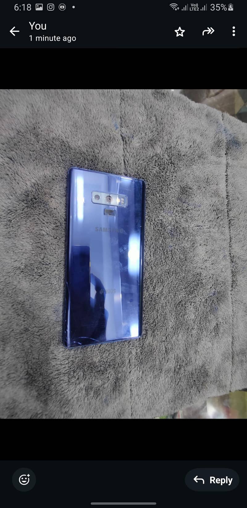 Samsung Mobile Note 9 0