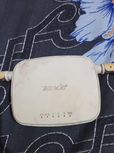 router tenda double antena